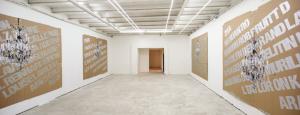 Prima Sala, Names, Installation view